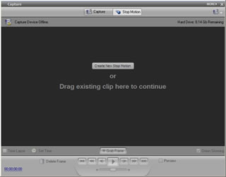 APE Capture panel